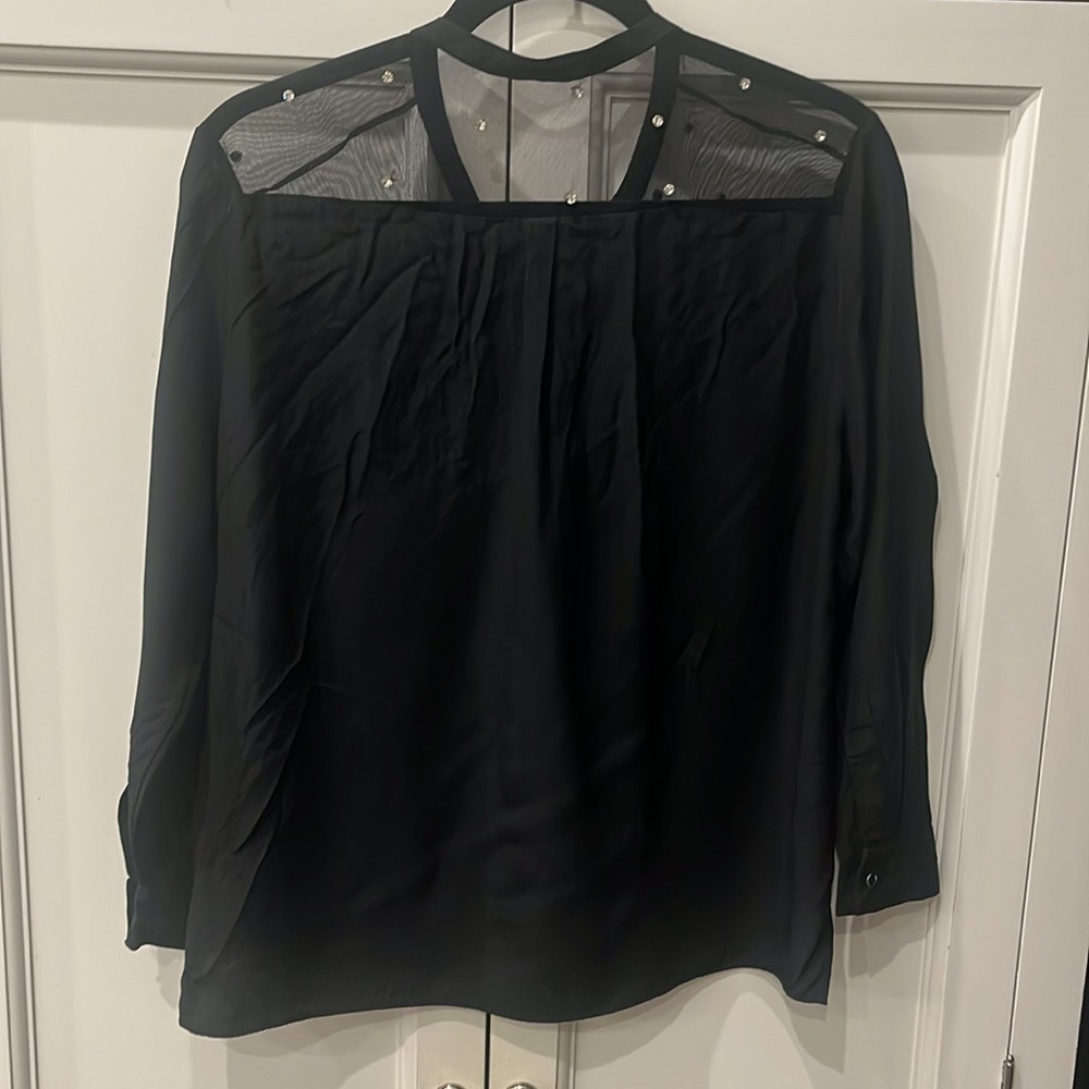 SANDRO Paris Rhinestone Blouse - Picture 4 of 4